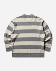 Men's Marina Striped Crewneck Jumper Ivory