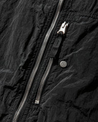 Men's Nylon Metal Overshirt Black
