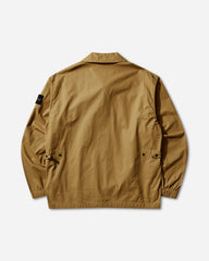 Men's Double-Coated Cotton Ripstop Overshirt Mustard