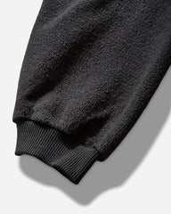 Lasered Masked Hoodie Washed Black