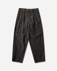 Men's Linen-Ramie Blend Cotton Pants Charcoal