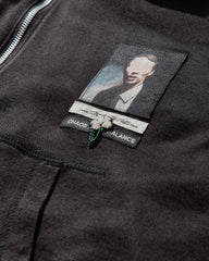 Men's Half Zip Hoodie Black