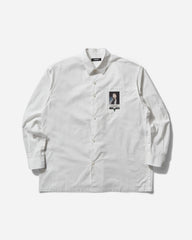 Men's Cotton Typewriter Shirt White