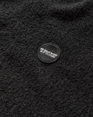 Men's Patches Crewneck Sweater Black