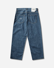 Men's Blues Straight Pants Indigo