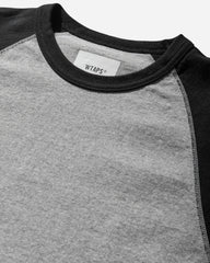 Men's Ian Longsleeve T-Shirt Black / Grey