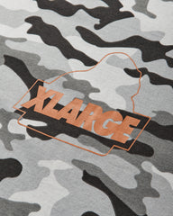 Men's Camo Urban Logo T-Shirt Grey