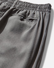 Men's Firebird Loose Pinstripes Track Pants Grey Four