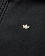 Men's Classic Tipped Stripes Track Top Black