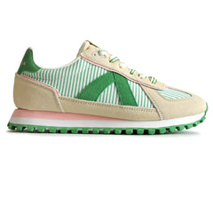 ASFVLT GATE WHITE GREEN STRIPE WOMEN'S
