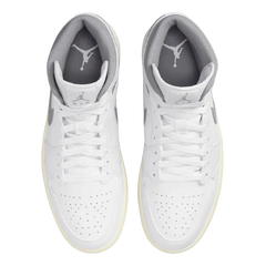 Nike Air Jordan 1 Mid Neutral Grey (GS) Women's