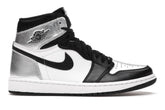 Nike Jordan 1 Retro High Silver Toe Women's