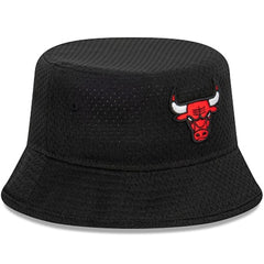 New Era Open Mesh Bucket Hat Chicago Bulls - Black