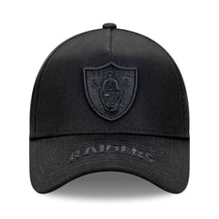 New Era 9FORTY Tonal Visor Hit A-Frame Snapback Las Vegas Raiders - Black / Black