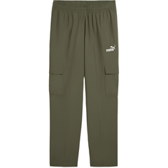 PUMA Essentials No. 1 Logo Men's Woven Cargo Pants - Loden Green