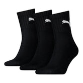 PUMA Short Crew Sock 3 Pack - Black