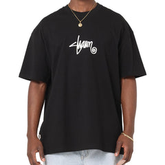 S / DOUBLE Small Stock SS Tee - Black