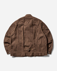 Men's Denim Jacket Brown