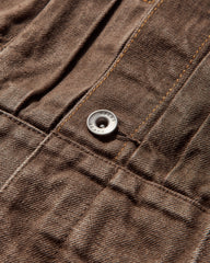 Men's Denim Jacket Brown