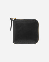 Leather Bi-Fold Wallet Black