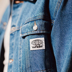 WNDRR Booster Denim Jacket - Blue