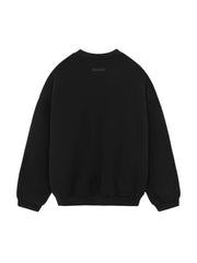 Fear Of God Fleece Essentials Crewneck Black