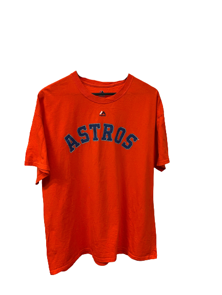 Vintage Houston Astros MLB T-Shirt Red XLarge