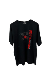 Vintage Iowa State Sports College T-Shirt Black XLarge