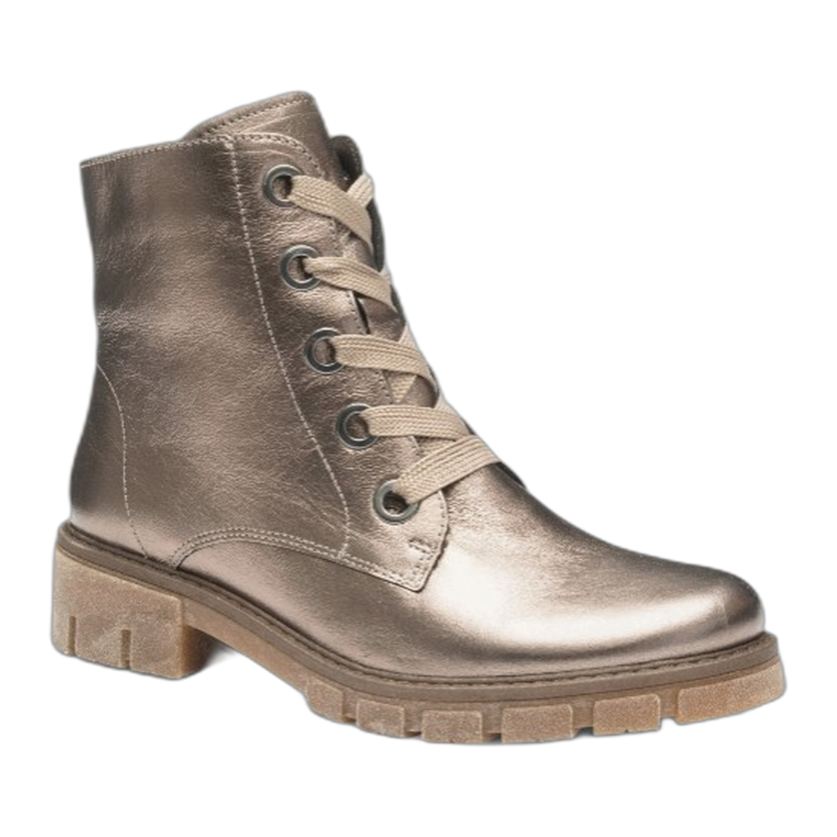 Debbie Women's Lug Sole Zip Boot