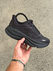 HOKA BONDI 9 BLACK WIDE WOMEN'S