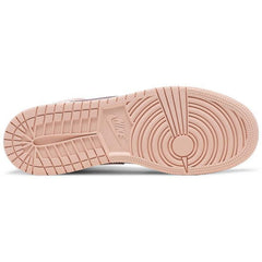 Nike Air Jordan 1 Mid Crimson Tint Toe (GS) Women's