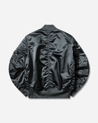 Men's MA-1 Base Flight Bomber Jacket Denim Blue