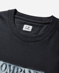 Men's 30/1 Jersey Logo T-Shirt Total Eclipse