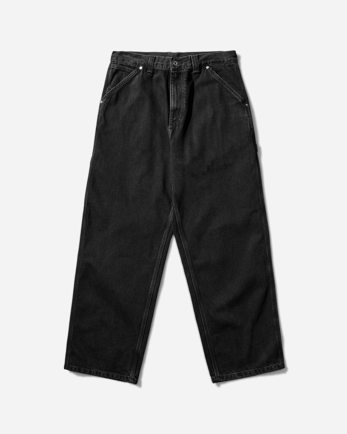 Men's Belmont Pants Black (Stone Washed)