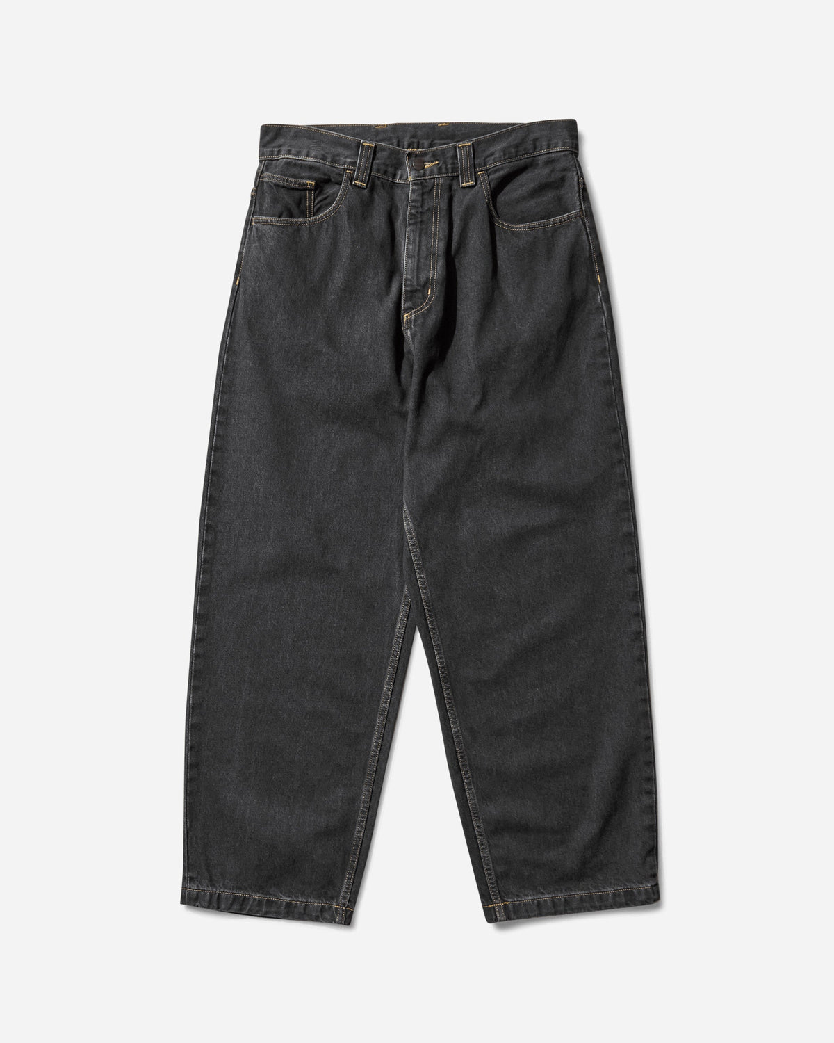 Men's Brandon Pants Black (Stone Washed)