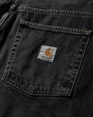 Men's Brandon Shorts Black (Stone Washed)