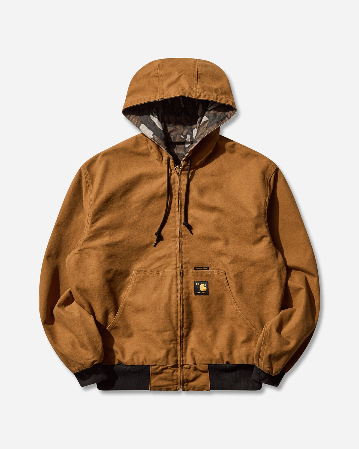 Men's OG Active Jacket 50th Anniversary Edition Canvas Hamilton Brown / Camo Trebark