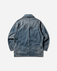 Men's Aden Chore Coat Blue (Grind Washed)