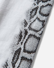 Men's Camo Snake Longsleeve T-Shirt White