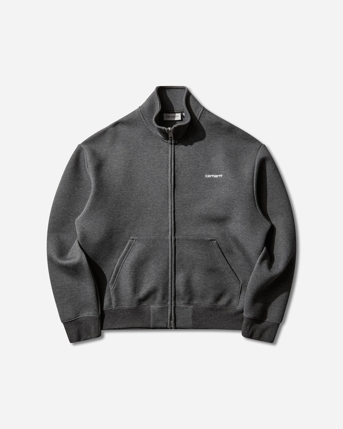 Men's Alda Zip Sweat Jacket Black / White