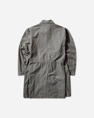 Men's Overdye CN Long Coat Grey