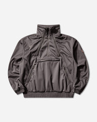 Men's Fleece Back Half Zip Jacket Grey