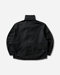 Men's Canvas Casual Zip Jacket Black