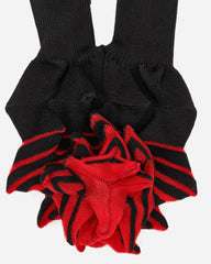 Medium Spiky Bag Black / Red