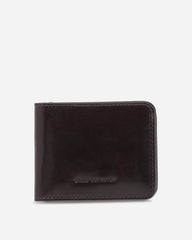 Leather Wallet Dark Grey