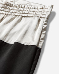 Men's Contrast Waist Pants Black