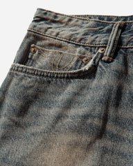 Men's Multi-Pocket Style Washing Jeans Indigo