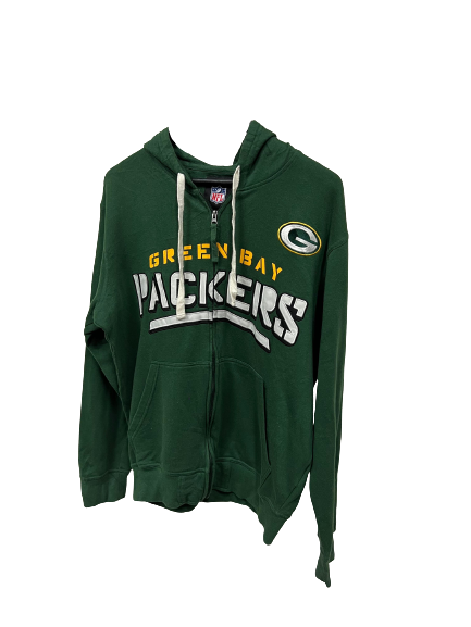 Vintage Green Bay Packers Hoodie Medium