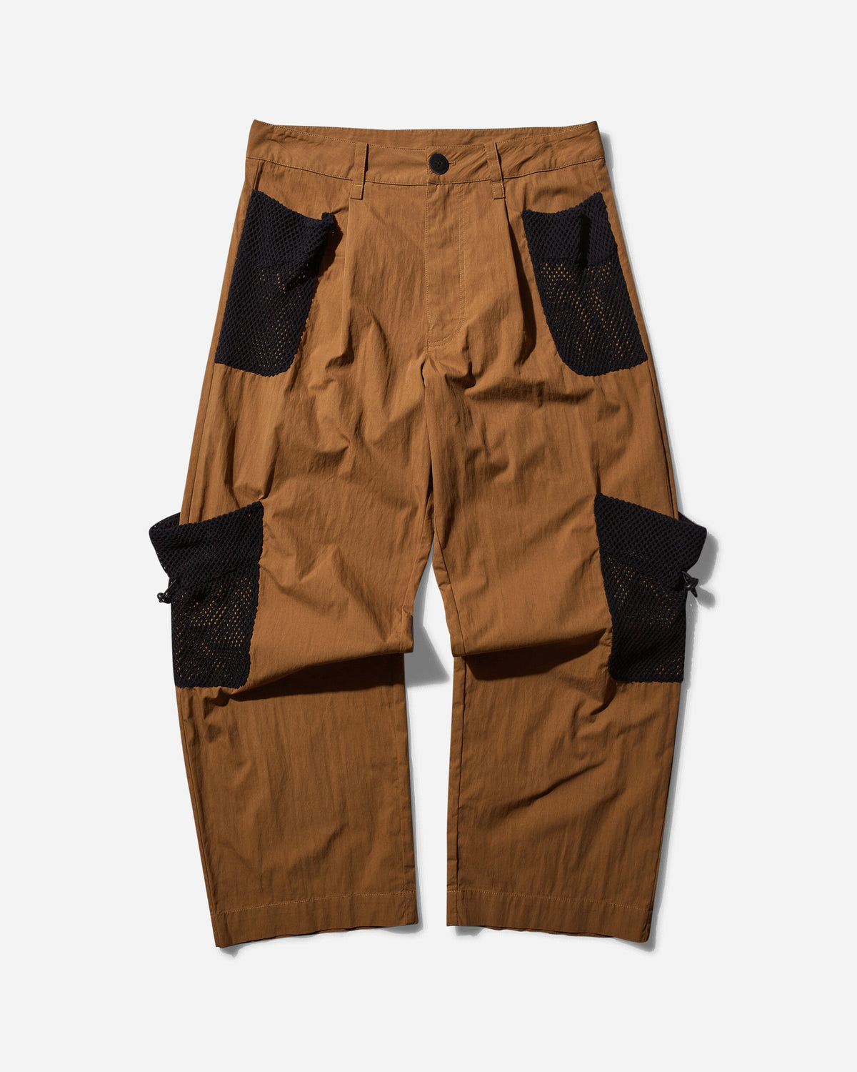 Men's Net Pocket Cargo Pants Caramel