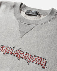 Men's Maiden Logo Embroidered Sweatshirt Grey